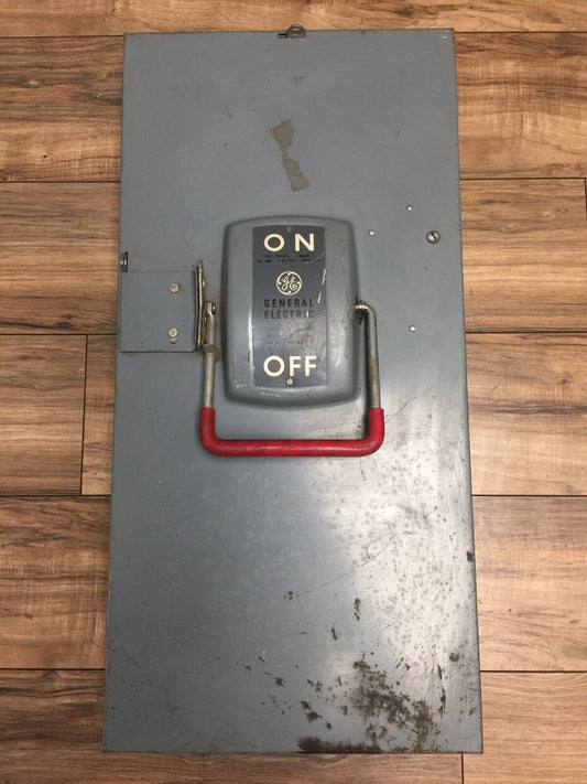 GE TH4324 SAFETY SWITCH 200AMP 4 SN POLE 240VAC 60HP 3PH MODEL 1