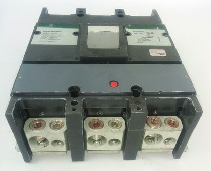 GE TJD432400 CIRCUIT BREAKER 400A, 240V, 3P, 250VDC, KA 22, LUG CAT#TCAL43, USED