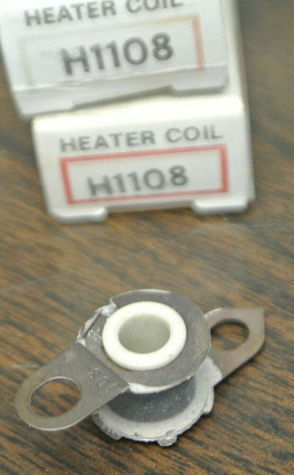 LOT of 2 / CUTLER-HAMMER H1108 / 1108 / OVERLOAD HEATER ELEMENT / NEW SURPLUS