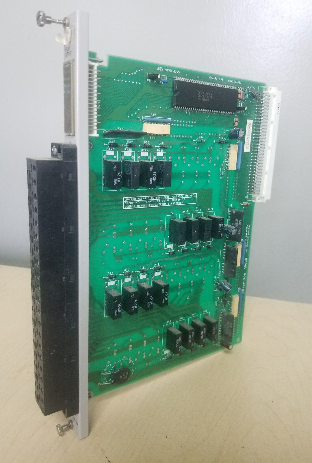 SIEMENS OUTPUT MODULE 505-4916A