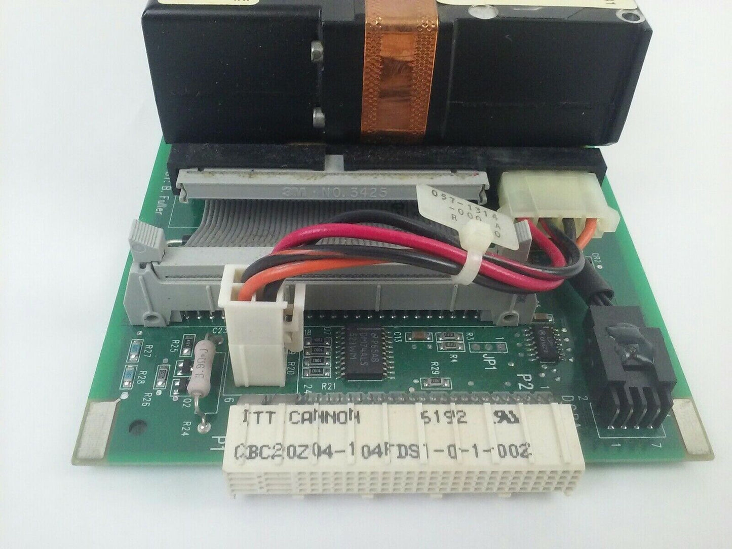 OCTEL PCA 044-2538-000 REV B DISK I/O MODULE IBM TYPE DFHS FIRMWARE VERSION 1.6