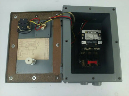 SQUARE D CLASS 8536 TYPE SBE2 8536-SBE2 DUST IGNITION PROOF ENCLOSURE START/STOP