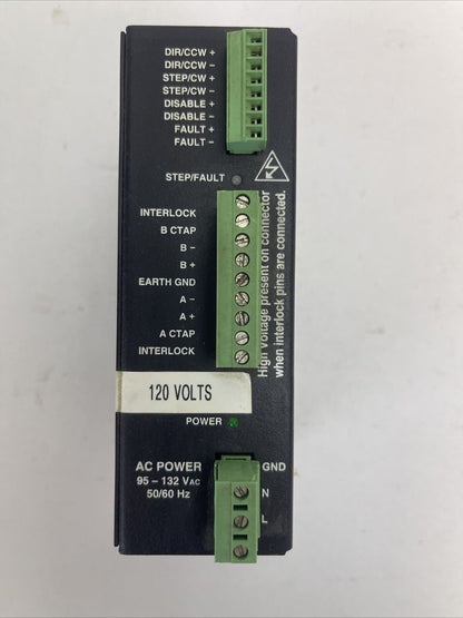 ADVANCED MICRO CONTROLS SD17060B STEPPER DRIVE OUTPUT 170VDC@6.3Adc INPUT 115VAC