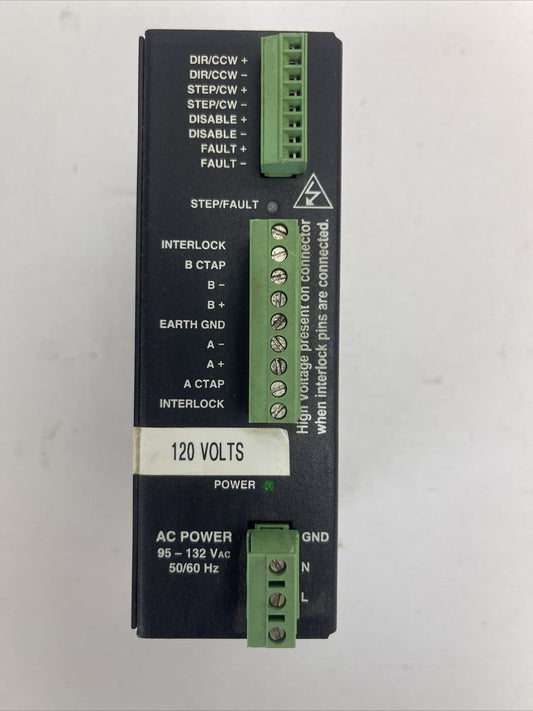 ADVANCED MICRO CONTROLS SD17060B STEPPER DRIVE OUTPUT 170VDC@6.3Adc INPUT 115VAC