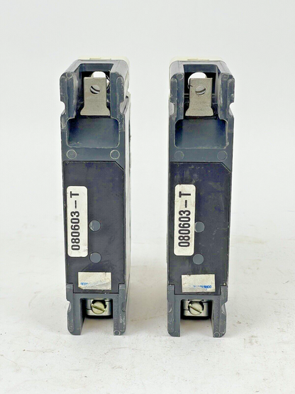 CUTLER-HAMMER *LOT OF 2* - FD1020 - CIRCUIT BREAKER - 20 AMP, 240 VAC, 1 POLE