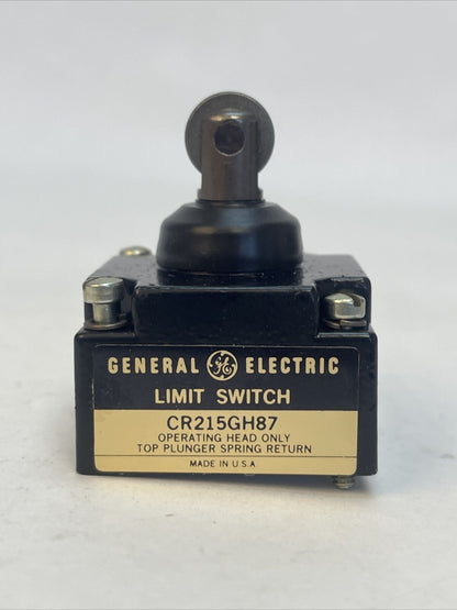 GE CR215GH87 TOP ROLLER PLUNGER HEAD ONLY WITH VITON SEALS FOR PLUG IN LIMIT SWI