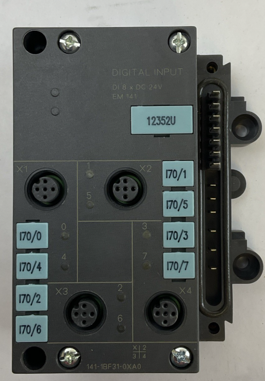 SIEMENS 6ES7 141-1BF31-0XA0 EXPANSION MODULE 24VDC