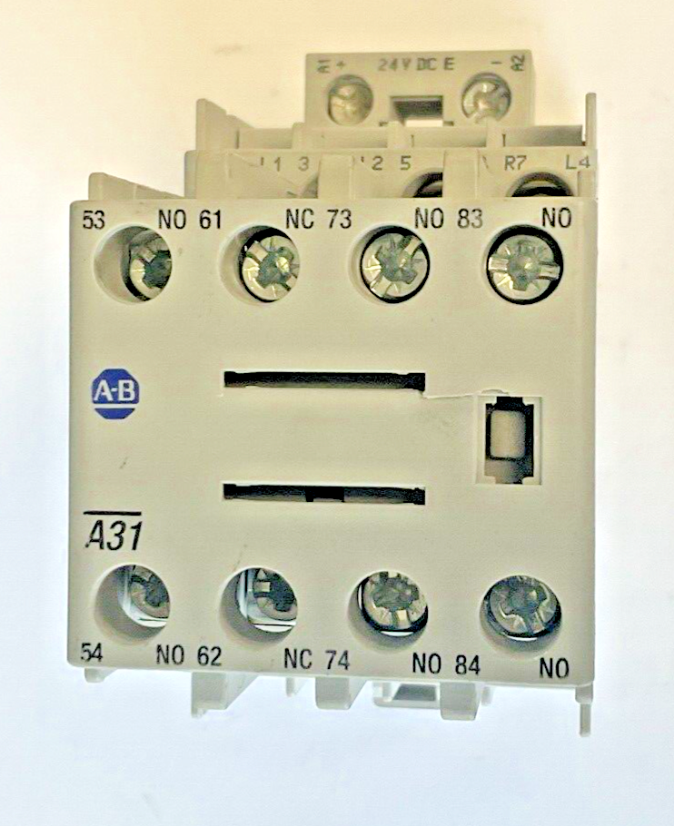 ALLEN BRADLEY 100-C09E*300 CONTACTOR 24VDC SER.A / 100-F COIL SER.B