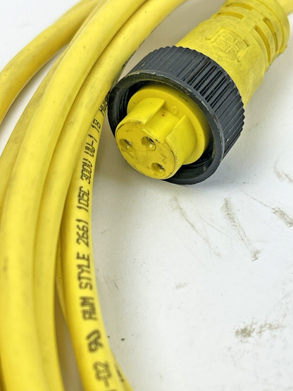 WOODHEAD / BRAD  - 1300060345 - 5M 18/3 AWG PVC CORDSET - REPLACES P/N 40903-E