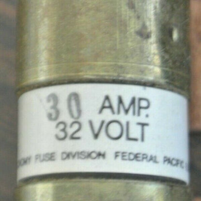 ECONOMY / FPE OBH-30 BOLT-ON FUSE / 30A / 32VDC / NEW SURPLUS