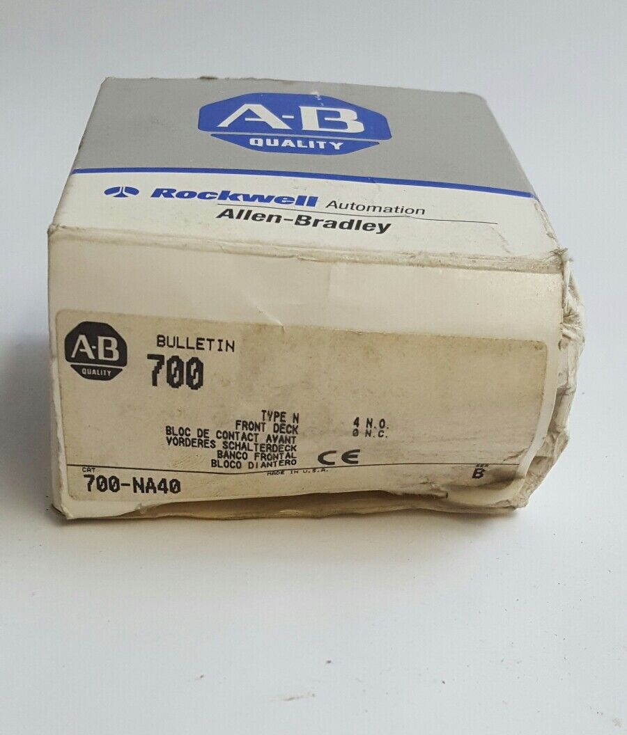 NEW ALLEN BRADLEY CONTACT CARTRIDGE VV-42 CAT 700-NA40 SER B, 700NA40, NEW