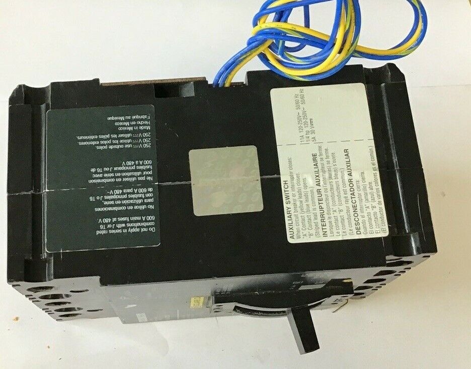 SQUARE D FAL360701212 70A CIRCUIT BREAKER 600VAC 250VDC