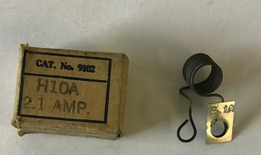 CUTLER HAMMER 9102 H10A 2.1AMP HEATER****LOTOF4****