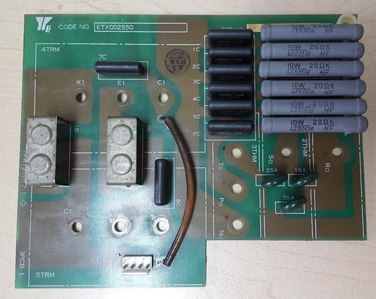 YASKAWA CIRCUIT BOARD ETX002550 YPAT21017-1