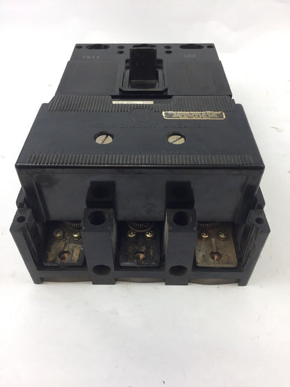 ITE CJ3-B400 FUSED CIRCUIT BREAKER 600 VAC 3 POLE UNIT 400 AMPS