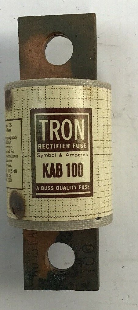 TRON KAB 100 RECTIFIER FUSE 250VAC ****LOTOF9****