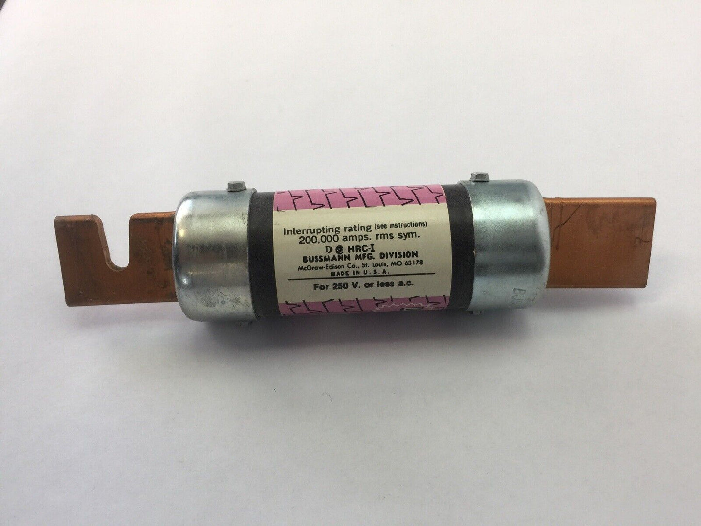 BUSSMAN LPN-RK 200 LOW PEAK DUAL ELEMENT TIME DELAY CURRENT LIMITING (LOT OF 4)