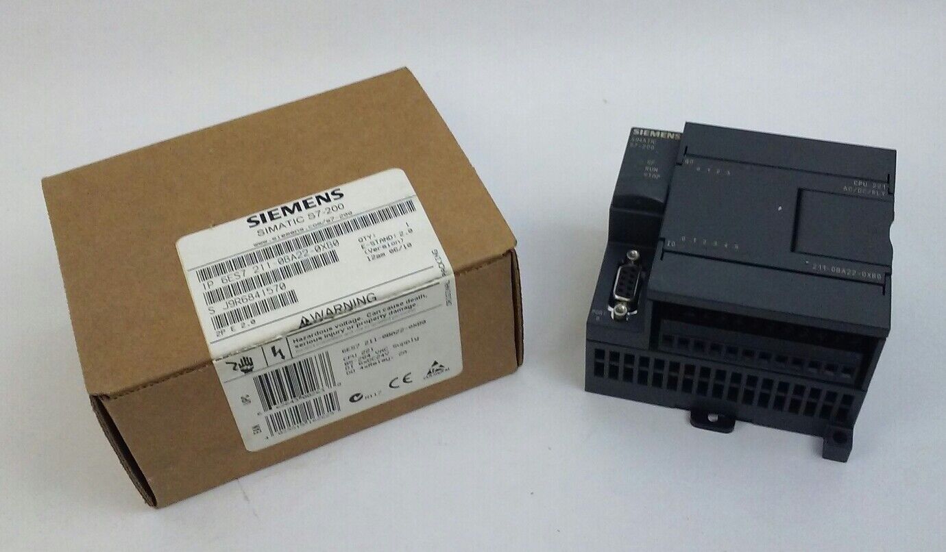 SIEMENS 6ES7 211-0BA22-0XB0 CPU MODULE 6ES72110BA220XB0 (NEW IN BOX)