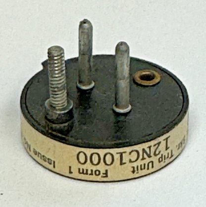 WESTINGHOUSE - 12NC1000 - RATING PLUG - NC1200 - 1000 AMPERE