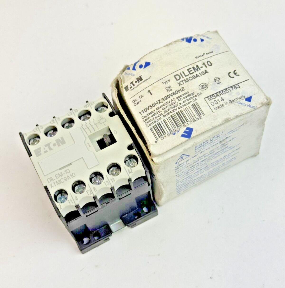 EATON / MOELLER - DILEM-10 - XTMC9A10A - CONTACTOR