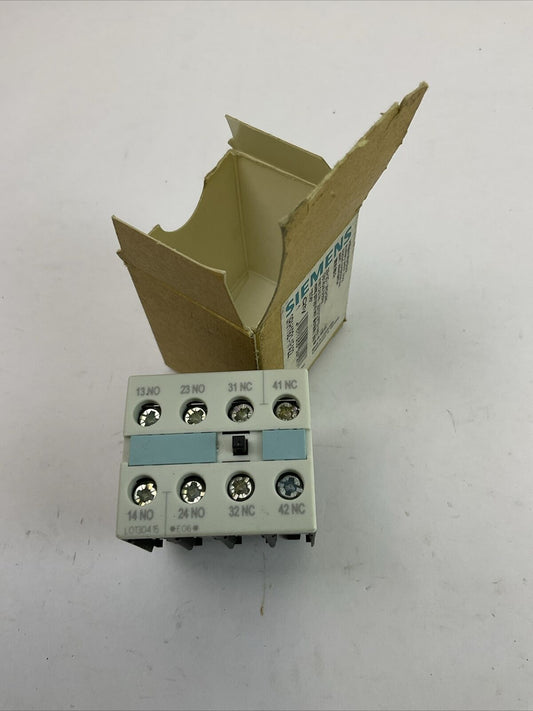 SIEMENS 3RH1921-1FA22 AUXILIARY SWITCH BLOCK
