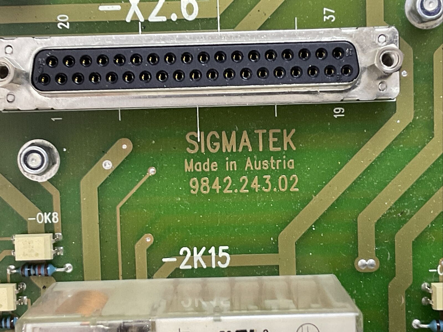 DEMAG ERGOTECH 061 381 66 SGMATEK 9842.243.02 CIRCUIT BOARD