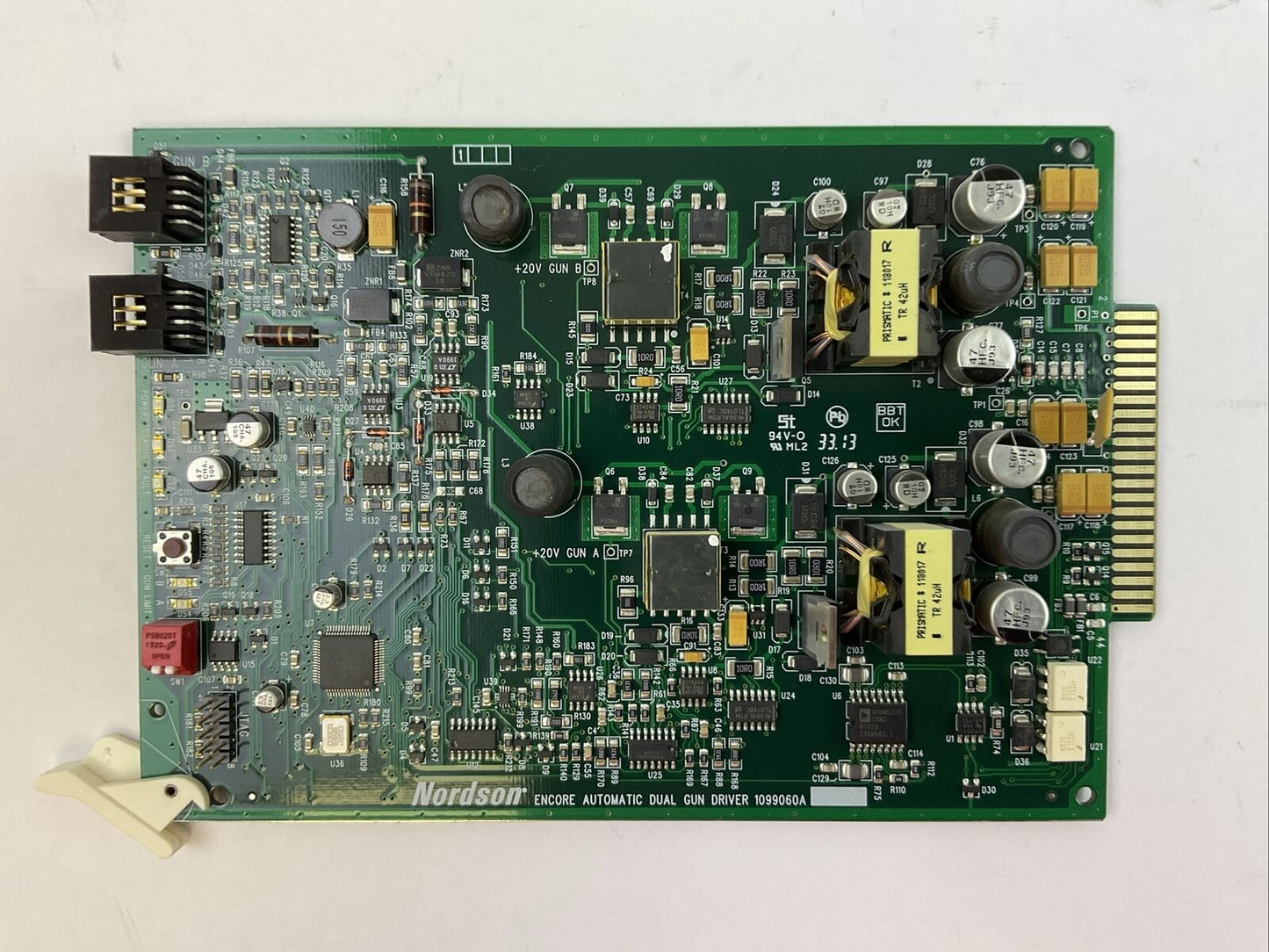 NORDSON 1099060A ENCORE AUTOMATIC DUAL GUN DRIVER CIRCUIT BOARD 1099048 05