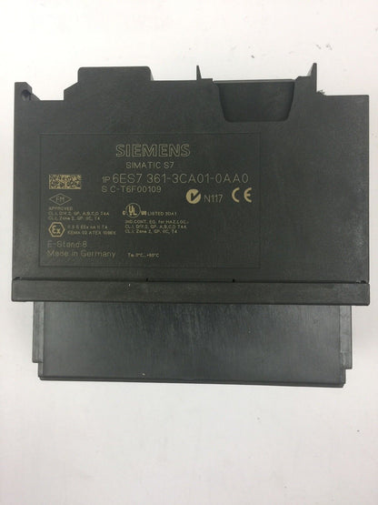 SIEMENS 6ES7 361-3CA01-0AA0 INTERFACE MODULE