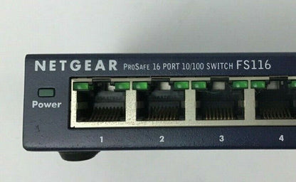 NETGEAR PROSAFE PORT 10/100 SWITCH FS116