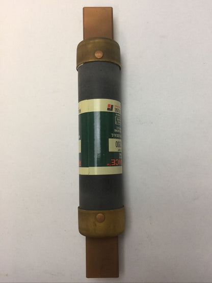 RELIANCE KOS200 CLASS K5 ONE TIME FUSE 200AMP 600VAC