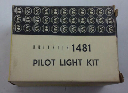 ALLEN BRADLEY PILOT LIGHT MODULE KIT 1481-N52A120 (red 800T-P16 light) (NEW)