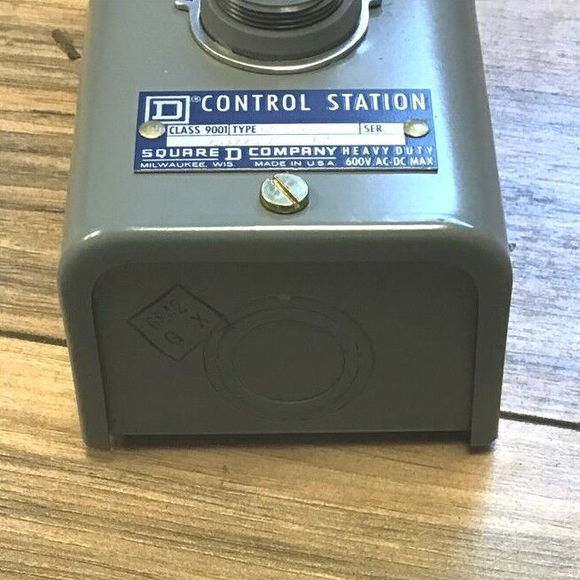 SQUARE D 9001 GG-50 CONTROL STATION SER.A