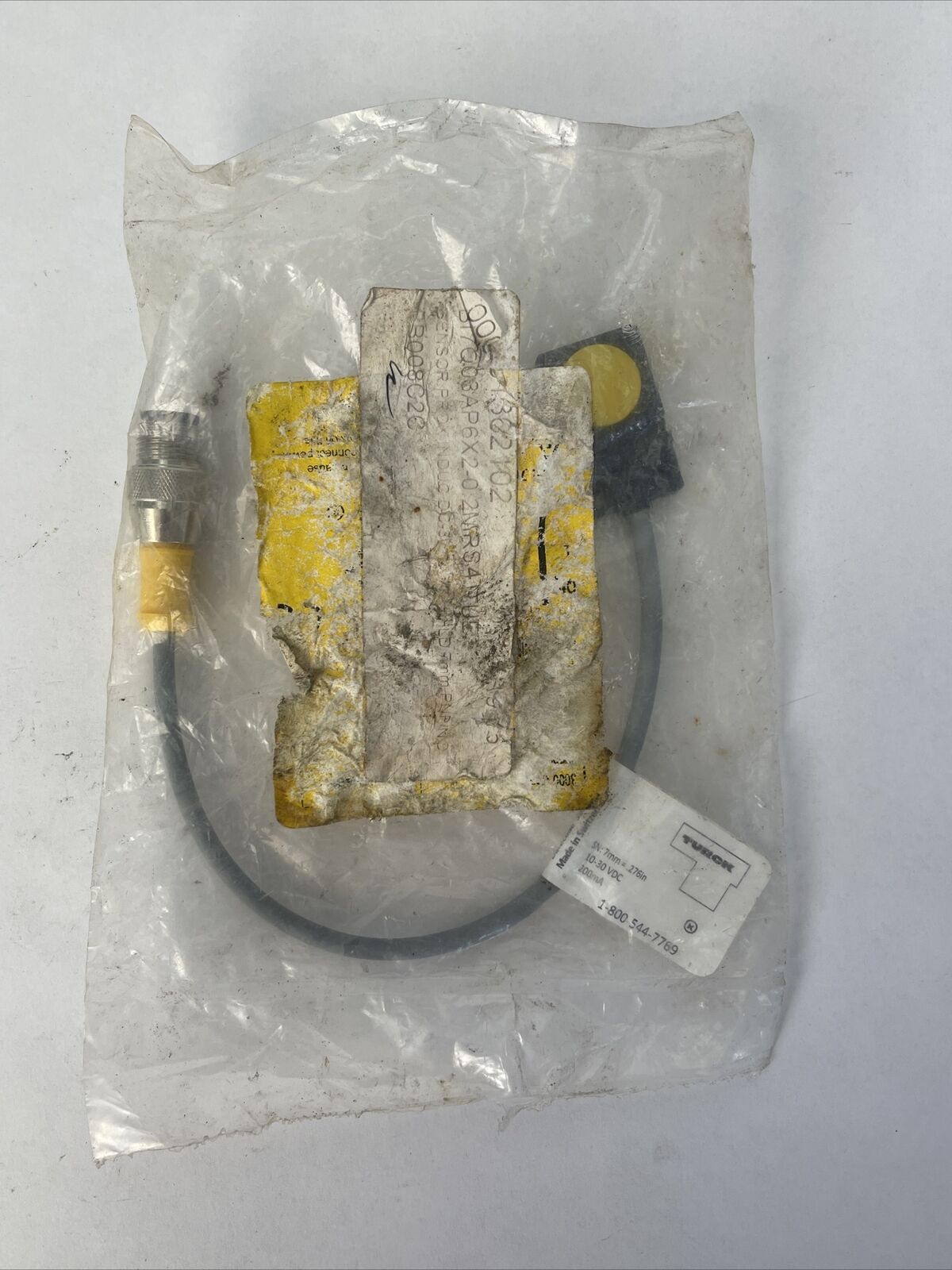 TURCK BI Q08-AP6X2-0.2M-RS 4T PROXIMITY SENSOR10-30VDC 200mA