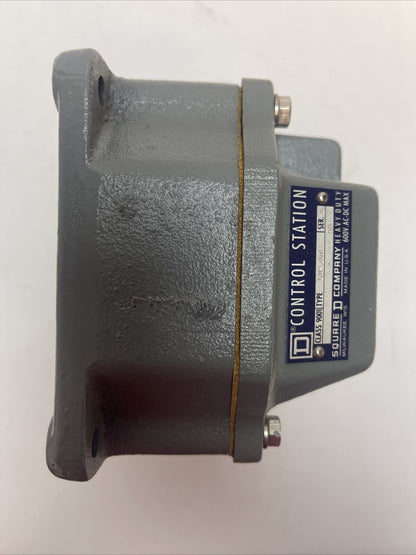 SQUARE D 9001 GW-204 CONTROL STATION SERIES A 600VAC PUSH BUTTON OPEN CLOSE