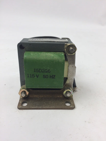 GE CR9500A101B6A SOLENOID 115V 50HZ PULL TYPE RIGHT MTG