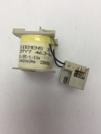 SIEMENS 3TY7463-0AP6 COIL 240V 60HZ 220V 50HZ