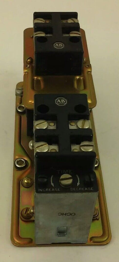 ALLEN BRADLEY 849-ZOD321, SER. B, PNEUMATIC TIMING RELAY, 120V-60HZ, NEW