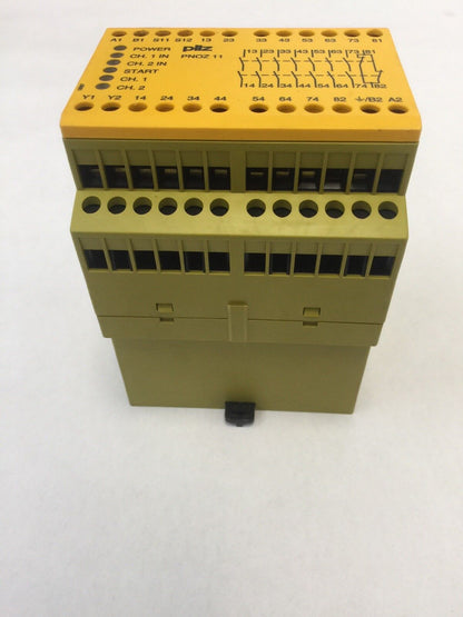 PILZ PNOZ 11 24VAC 24VDC 7n/o 1n/c