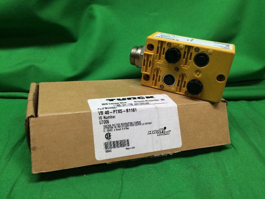 TURCK ELEKTRONIK VB-40-P7X5-B1161 JUNCTION BOX VB40P7X5B1161