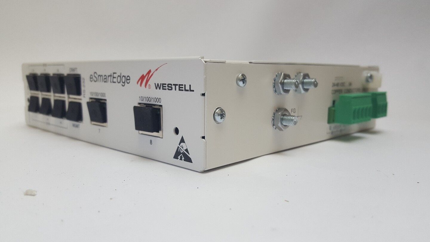 WESTELL A90-ES8008G eSmartES INDUSTRIAL MANAGED ETHERNET EdgeSwitcH REV M
