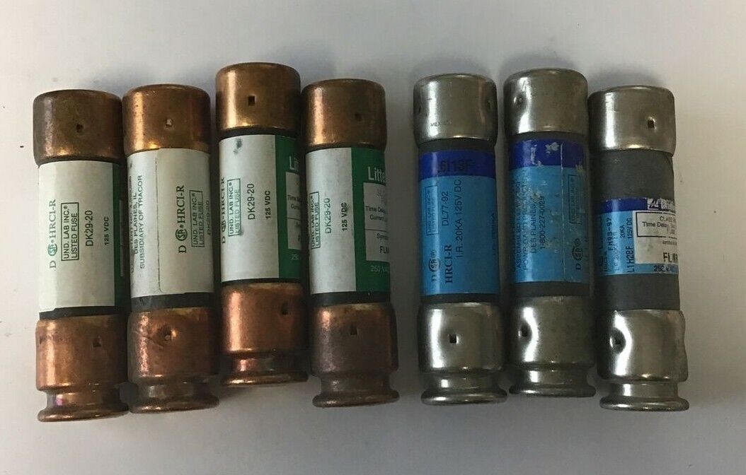 LITTELFUSE FLNR45 POWR-GARD (3)& SLO-BLO (4) CURRENT LIMITING 250VAC***LOTOF7***