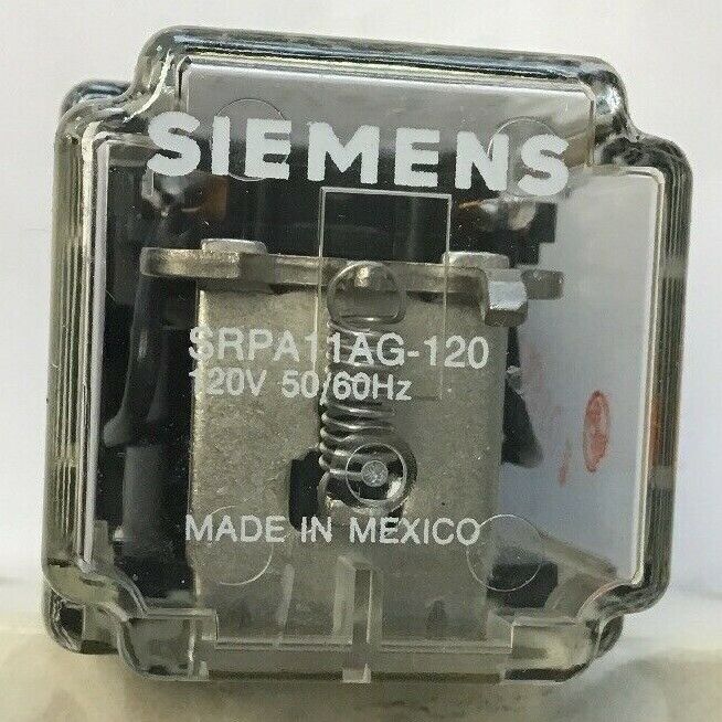 SIEMENS SRPA11AG-120 RELAY GENERAL PURPOSE 120VAC 50/60HZ