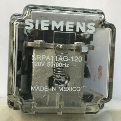 SIEMENS SRPA11AG-120 RELAY GENERAL PURPOSE 120VAC 50/60HZ