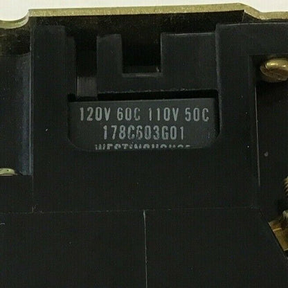 WESTINGHOUSE BFE33F CONTROL RELAY 10A 300V TYPE BF