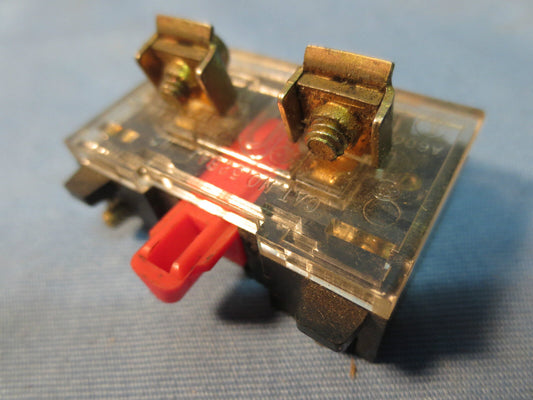 SIEMENS / FURNAS 52BAJ Ser. E - PUSH BUTTON CONTACT BLOCK