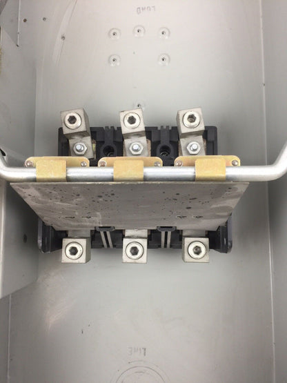 GOULD NF354 VACU-BREAK SWITCH WITH CLAMPMATIC CONTACTS 200 AMPS 600 VAC 3 PHASE