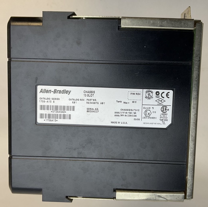 ALLEN BRADLEY 1756-PA75 SER B AC POWER SUPPLY CATALOG REV B01 1756-A13 SER B