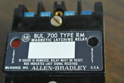 ALLEN-BRADLEY 700-RM400A1 INDUSTRIAL CONTROL RELAY / MAGNETIC LATCHING RELAY NEW