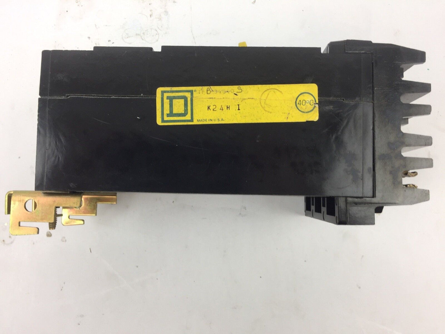 SQUARE D IFB34040S CIRCUIT BREAKER 480 VAC 40 AMP 3 POLE TYPE IFB SPECIAL MADE