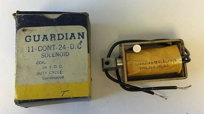 GUARDIAN 11-CONT-24-D.C. SOLENOID 24VDC COIL 11DC-72-C-24V.D.C.***LOTOF3***